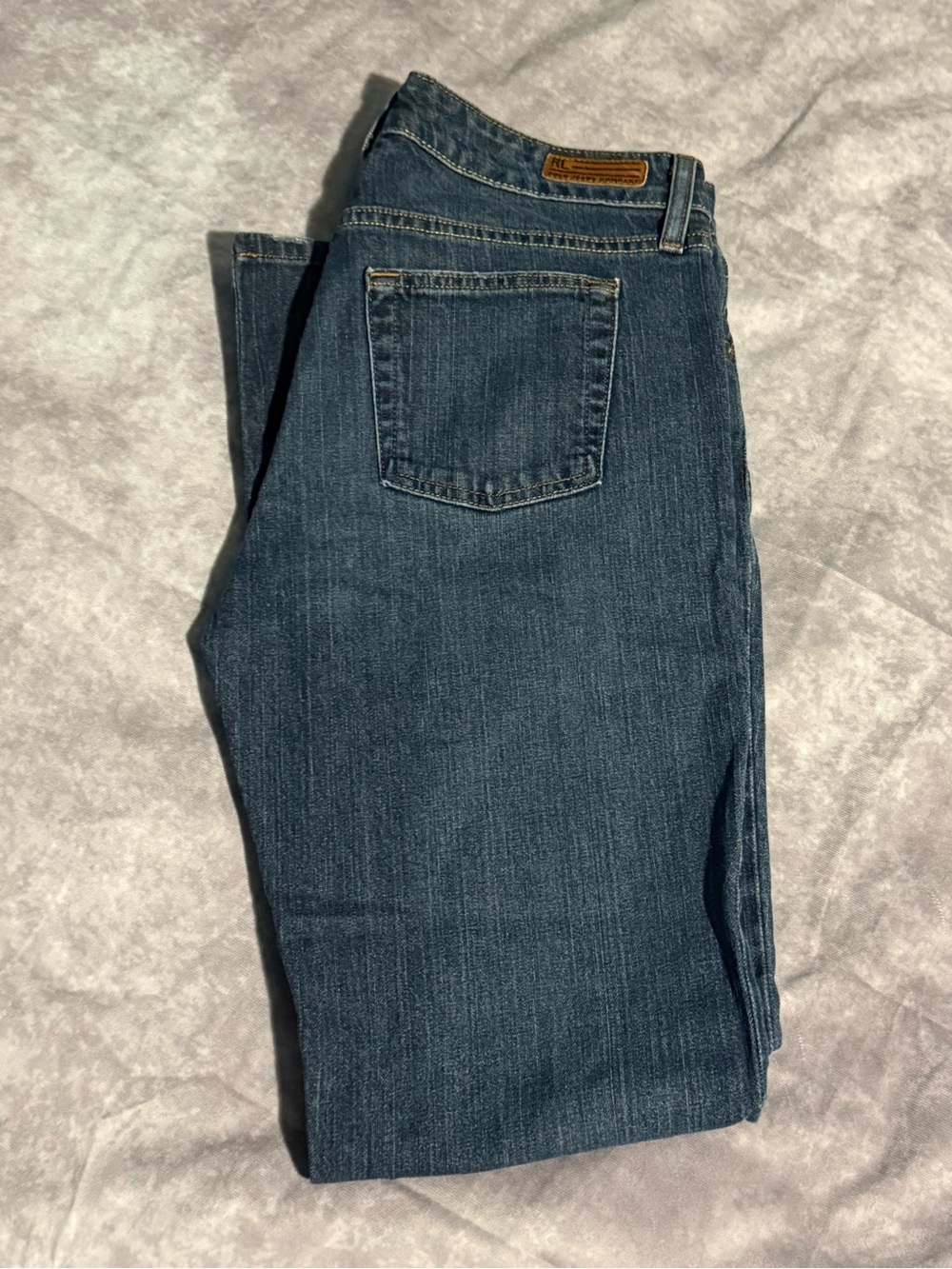 Classic Dark Wash Straight Jeans Ralph Lauren Kelly 10/32